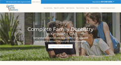 Desktop Screenshot of kingslandfamilydentist.com